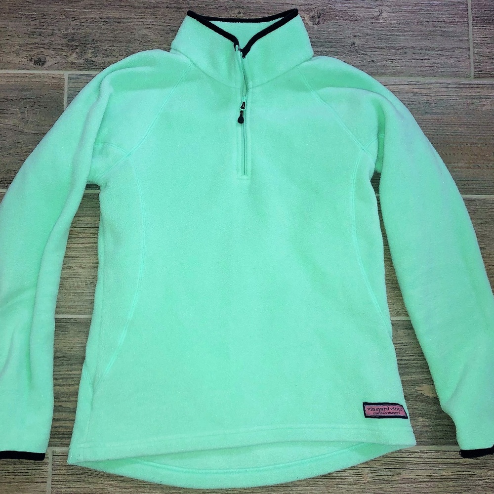 Women VINEYARD VINES Green Pullover Jacket XS